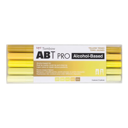 TOMBOW ABT PRO, YELLOW TONES, 5PK 56967